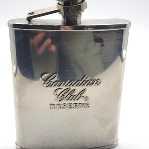 Vintage Canadian Club Reserve Hip Flask